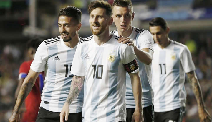 Partidos de Argentina en Copa Mundial 2018