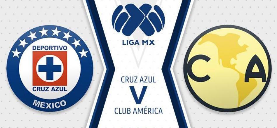 Cruz Azul vs América en VIVO Liga MX 2018