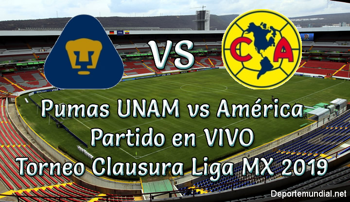 Pumas UNAM vs América en VIVO