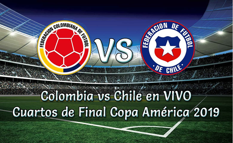 Colombia vs Chile en vivo Cuartos de final Copa América 2019
